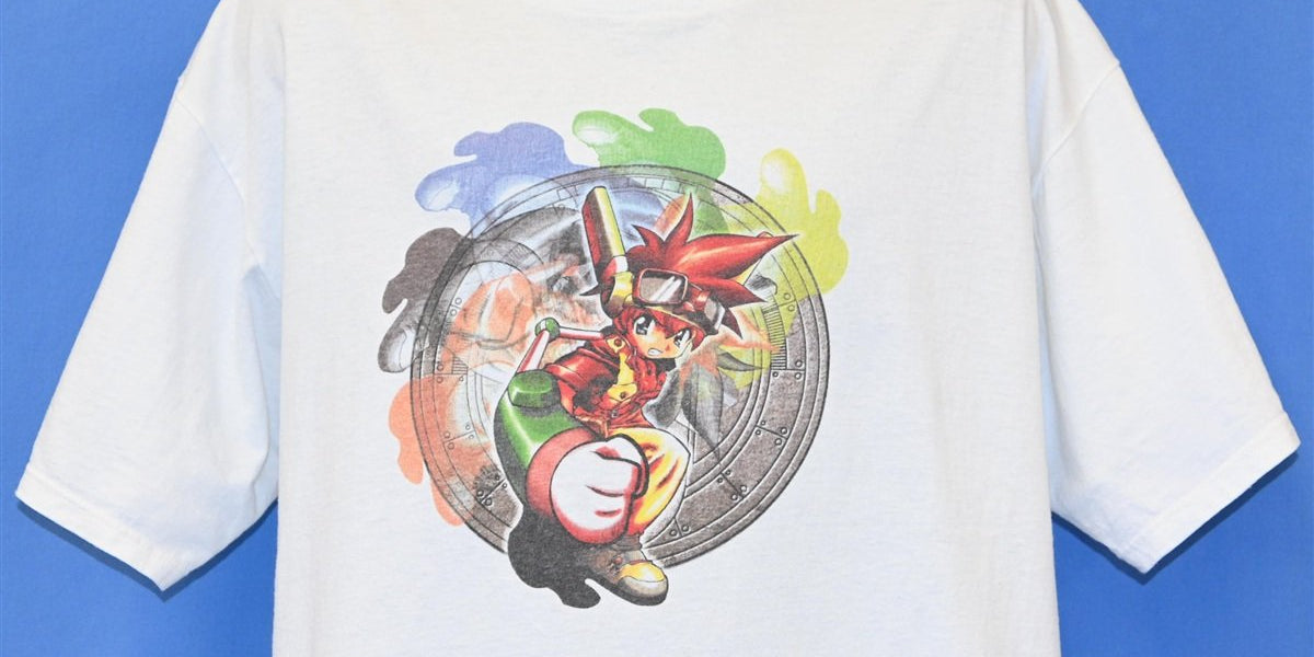 Y2K Evolution: The World of Sacred Device t-shirt Extra Large
