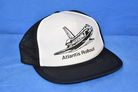 80s Space Shuttle Atlantis Snapback Hat