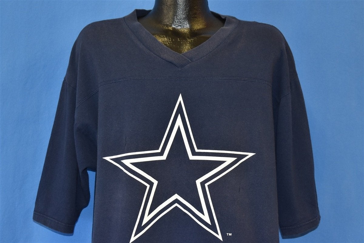 Starter Dallas Cowboys Youth Size Large(14-16) Blue Emmitt Smith Graphic T- Shirt