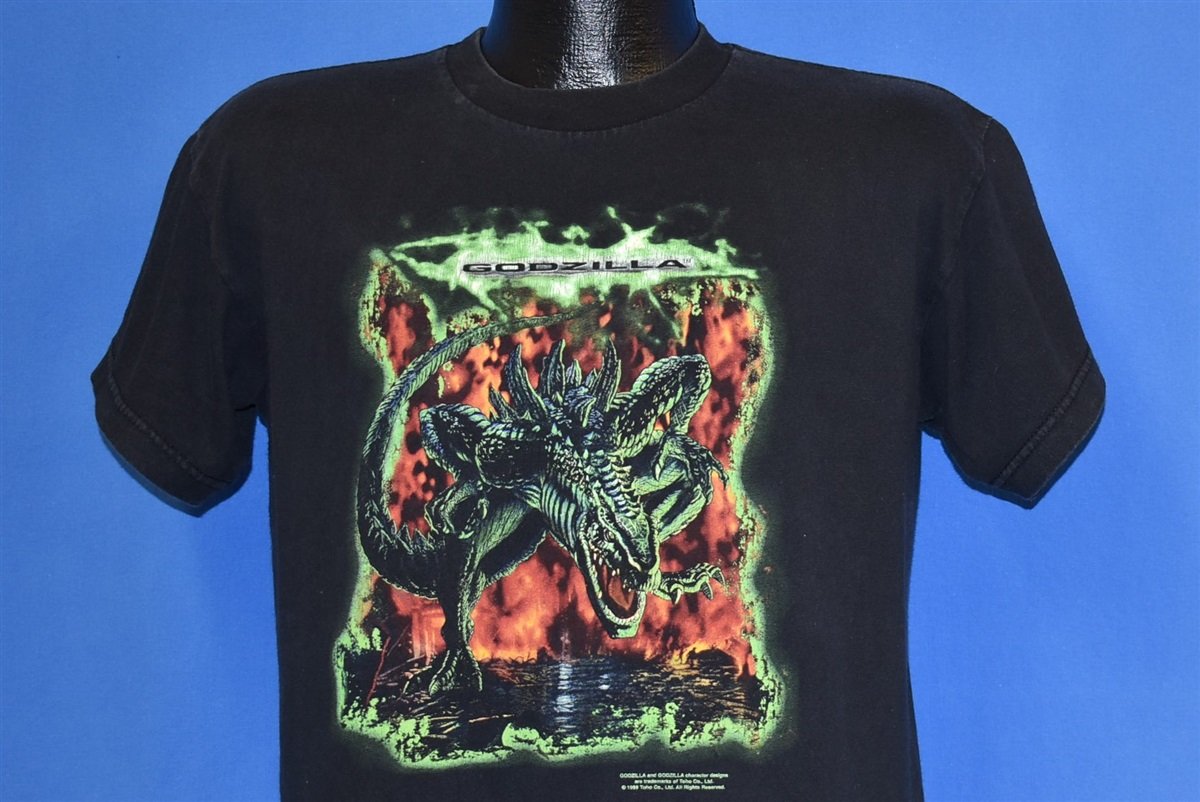 90s Godzilla 1998 Monster Movie t-shirt Youth Extra Large - The