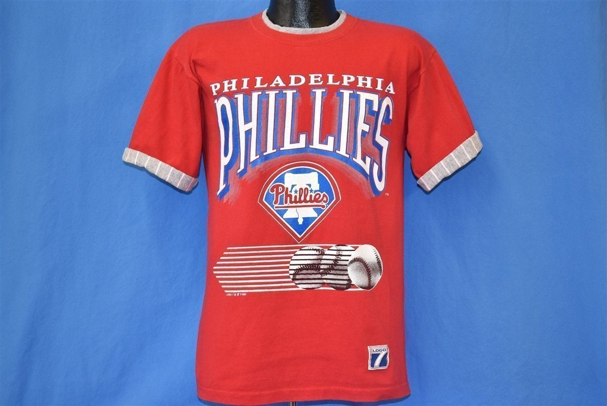 90s Philadelphia Phillies Philly MLB Baseball t-shirt Medium - The Captains  Vintage