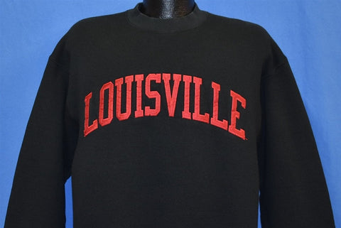 90s Louisville University Cardinals College Sweatshirt Medium