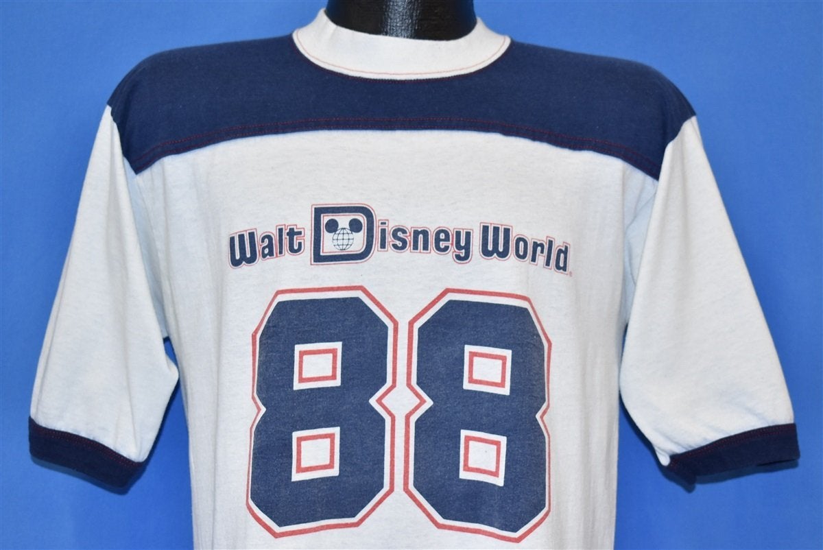 80s Walt Disney World 88 Jersey t-shirt Medium – The Captains Vintage