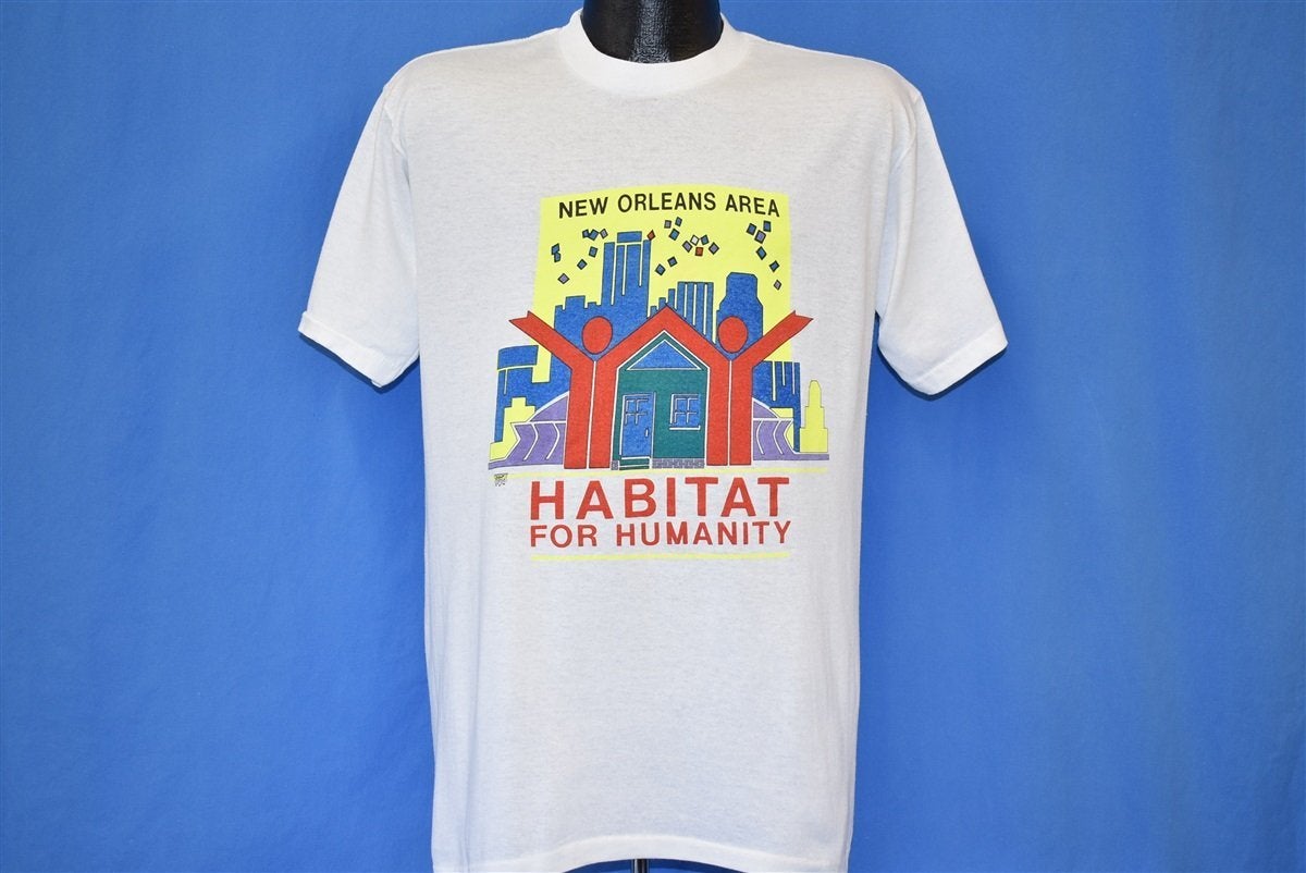 90s Habitat for Humanity New Orleans t-shirt Large - The Captains