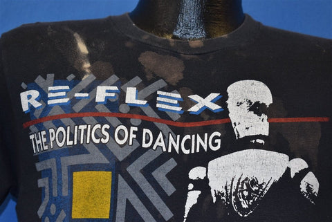 80s Re-Flex Politics of Dancing World Tour t-shirt Small
