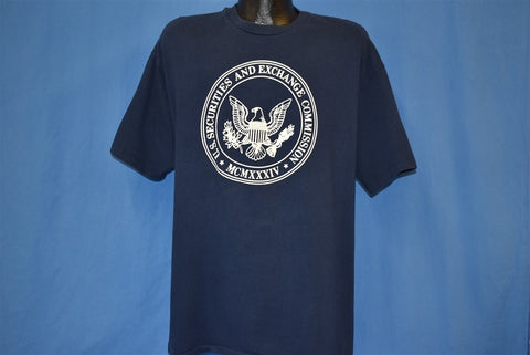 90s Securities Exchange Commission t-shirt Extra Large