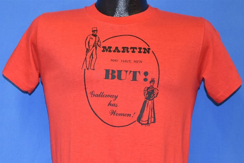 80s Martin May Have Men Galloway Has Women t-shirt Small