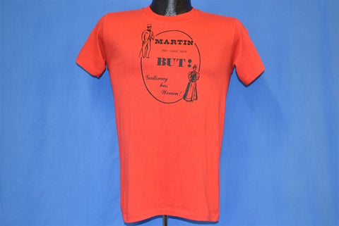 80s Martin May Have Men Galloway Has Women t-shirt Small