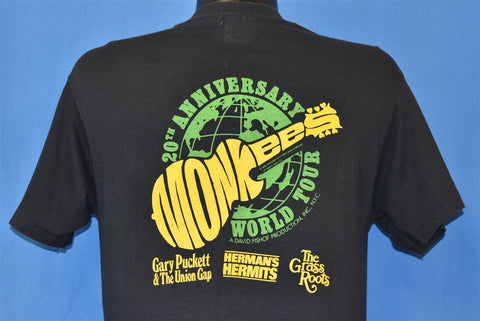 80s Monkees 20th Anniversary Celebration Tour t-shirt Medium