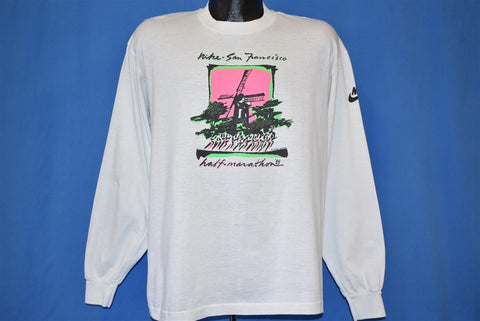 80s Nike San Francisco Half Marathon t-shirt Large