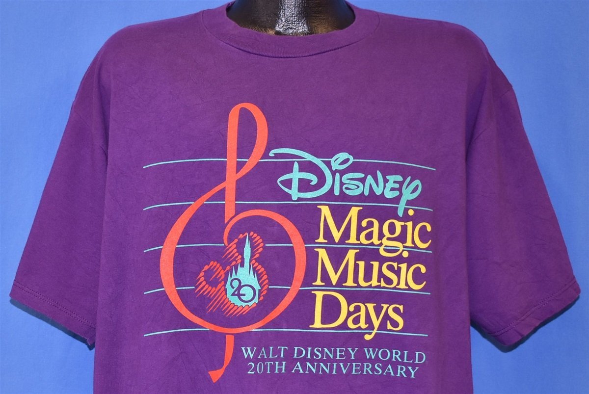 90s Magic Music Days Walt Disney World t-shirt Extra Large - The
