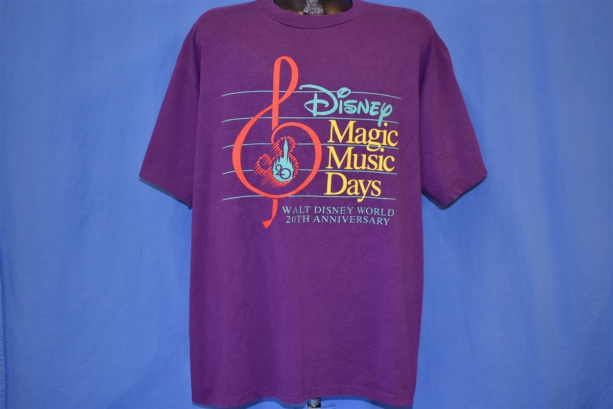 90s Magic Music Days Walt Disney World t-shirt Extra Large - The