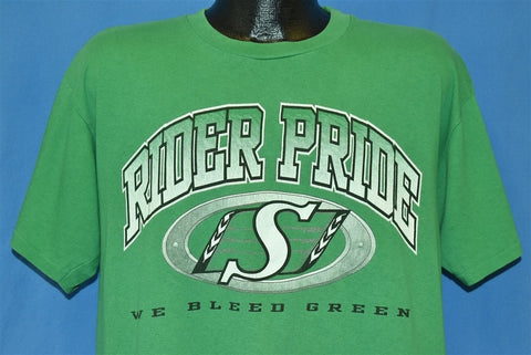 90s Rider Pride Saskatchewan Roughriders CFL t-shirt Large