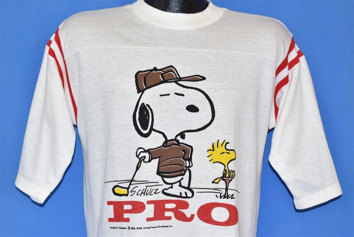 80s Snoopy Pro Golf t-shirt Medium - The Vintage