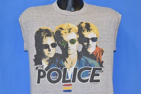 80s The Police Synchronicity 1983 Tour New Wave t-shirt Large