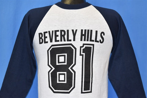 80s Beverly Hills California Raglan Vacation t-shirt Small