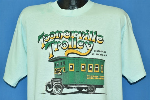 80s Toonerville Trolley St. Marys Georgia t-shirt Extra Large