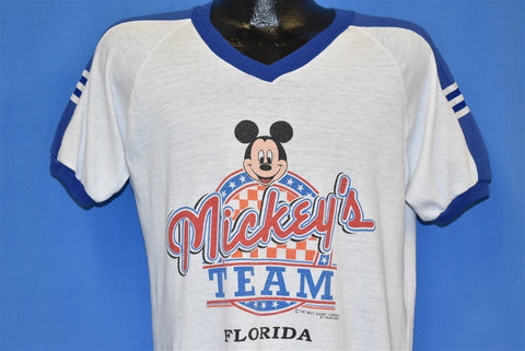80s Mickey's Team Florida Mickey Mouse Disney t-shirt Large
