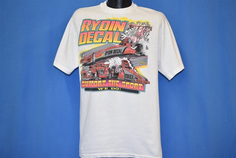 90s Rydin Decal Drag Racing Car Promo t-shirt Large