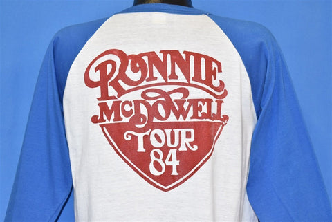 80s Ronnie McDowell Tour 1984 Country Music t-shirt Large