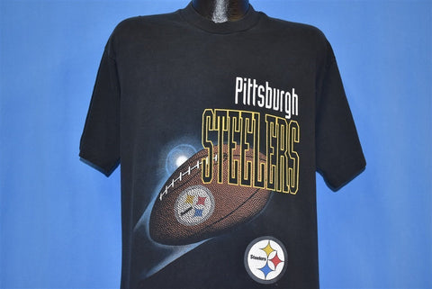 90s Pittsburgh Steelers NFL Steelmark Logo t-shirt Large