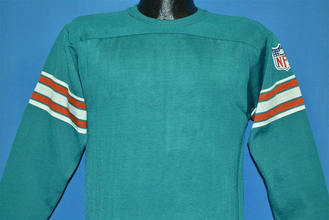 80s Blank Miami Dolphins Football Jersey t-shirt Medium