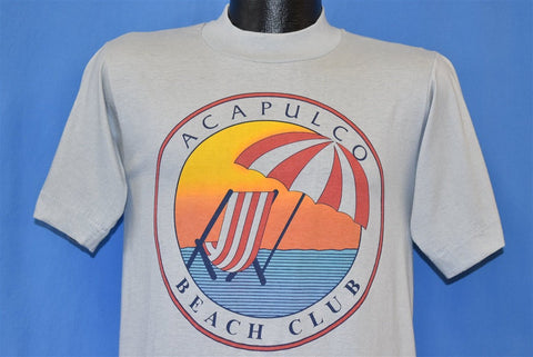 80s Acapulco Beach Club Sunset Vacation t-shirt Small