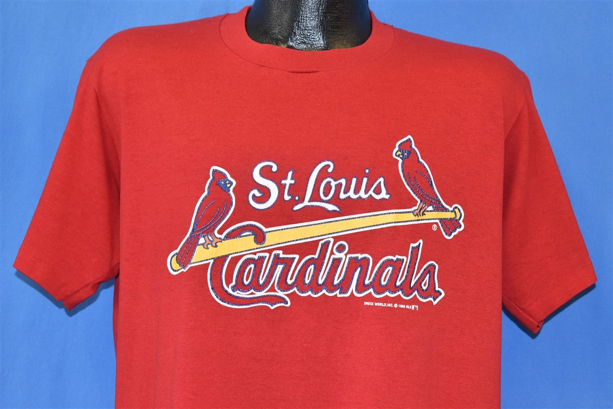 90s St Louis Cardinals MLB Baseball Logo t-shirt Youth Extra Large - The  Captains Vintage