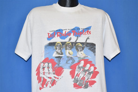 90s Del Rubio Triplets Folk Band t-shirt Extra Large