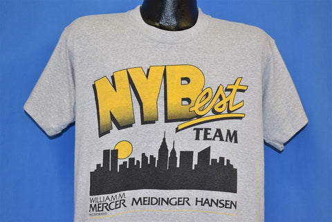 80s NYBest Team NYC Old Skyline t-shirt Large