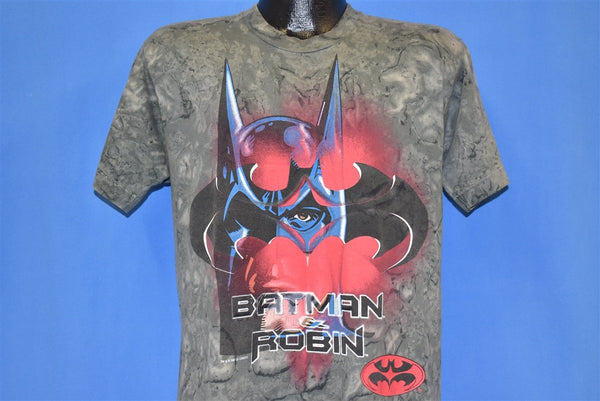 VTG Dc Comics Batman Robin Gotham 2024 City Blue 1992 Tank Top Shirt Sz Youth Medium