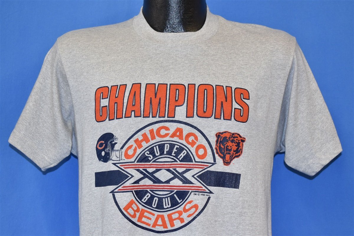 80s Chicago Bears Super Bowl XX Champs NFL t-shirt Medium - The Captains  Vintage