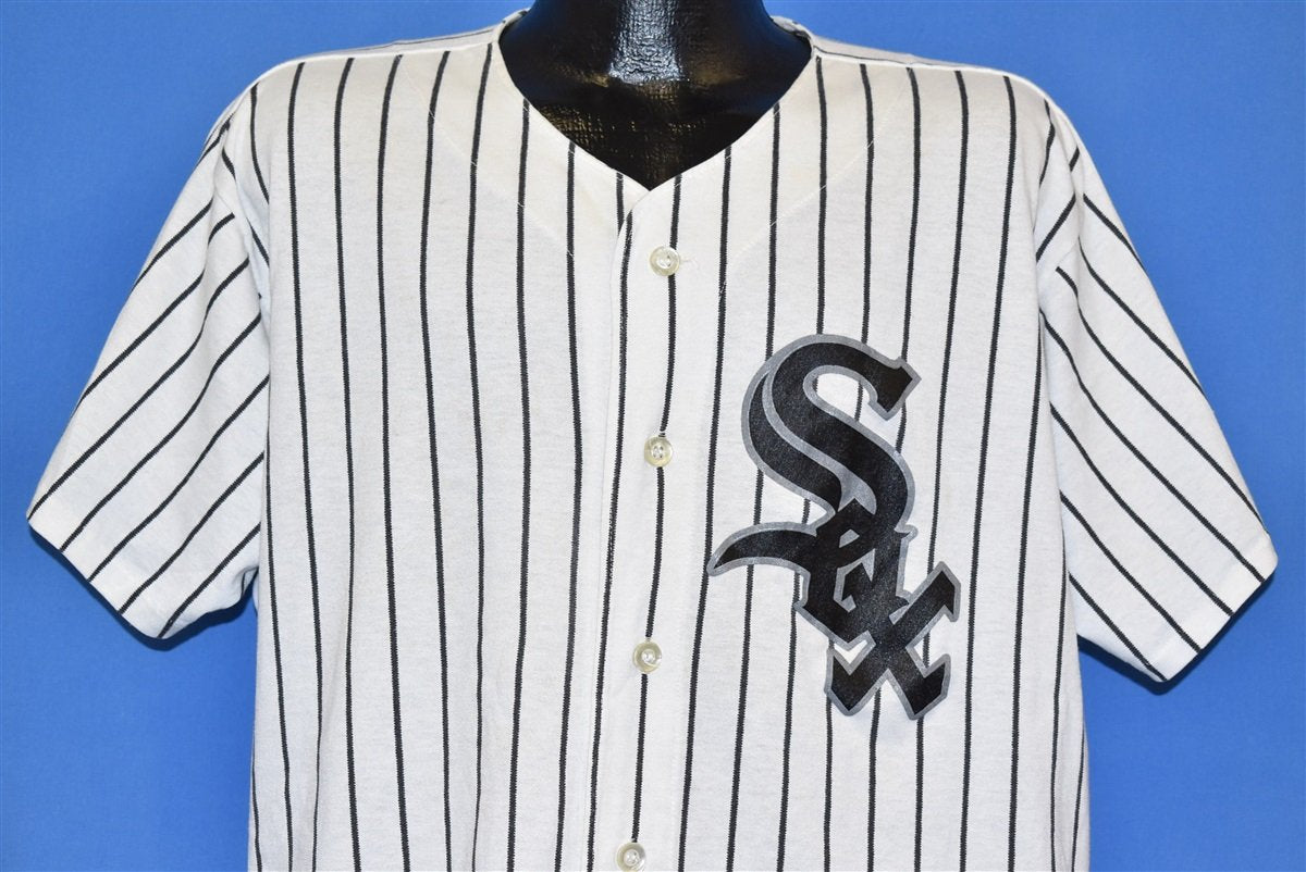 80s Chicago White Sox Pinstripe Baseball Jersey t-shirt XXL - The Captains  Vintage