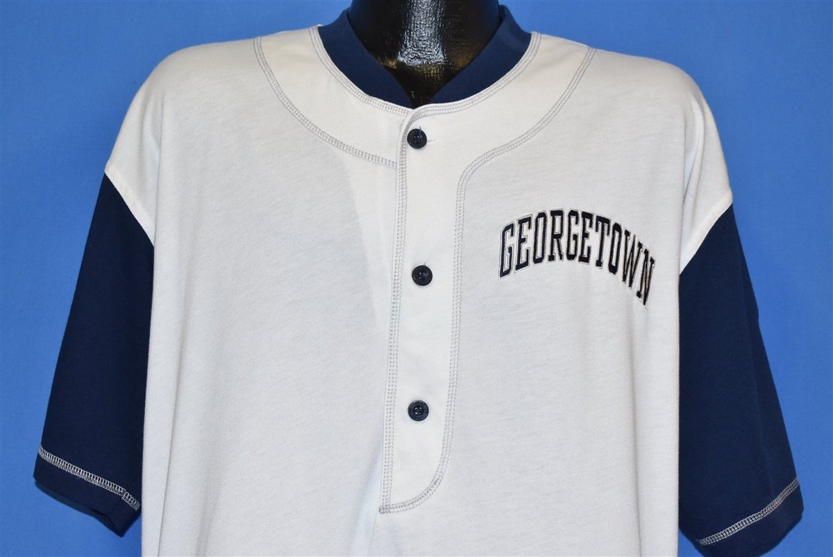 90s Georgetown Hoyas Starter NCAA College t-shirt Large - The