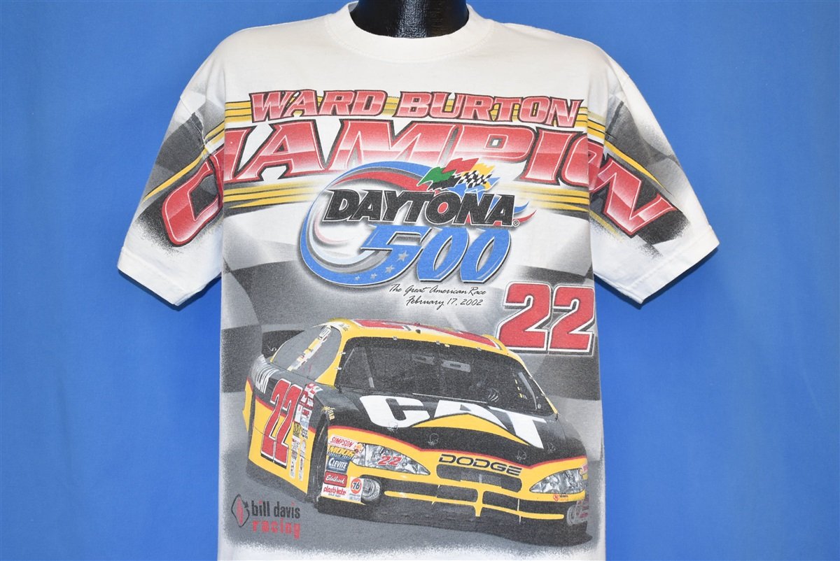 Y2K Ward Burton Daytona 500 Champ NASCAR t-shirt Large - The