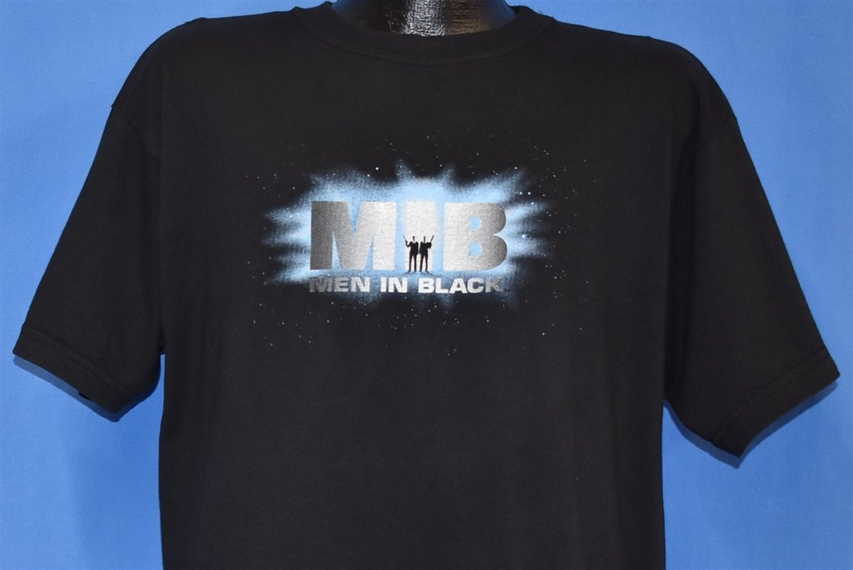 90s Men In Black MIB Movie 1997 Sci Fi t-shirt Large - The ...