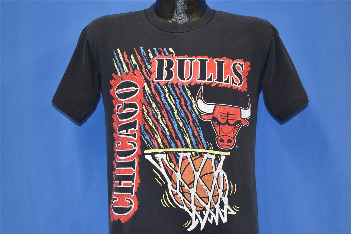 Buy Vintage 90s Chicago Bulls Tru-fan T-shirt // Medium // 100 Online in  India 