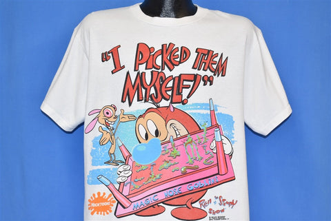 90s Ren & Stimpy Magic Nose Goblins Nicktoon t-shirt Large