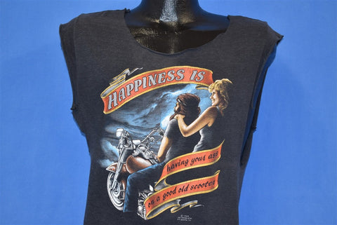 80s 3D Emblem Harley Davidson Biker t-shirt Small