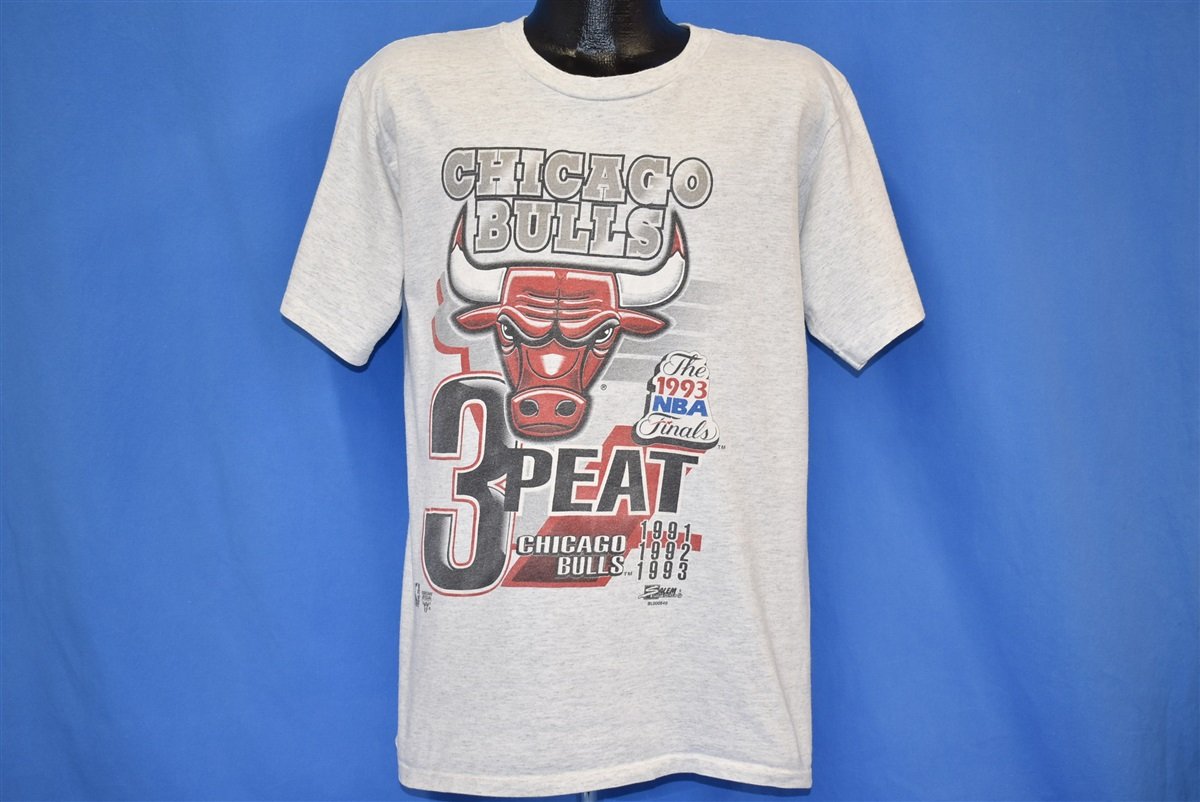 Chicago Bulls 3 Peat Champions Bootleg 90's shirt