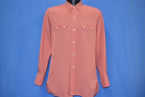 50s Rockmount Ranch Wear Striped Western Shirt Small