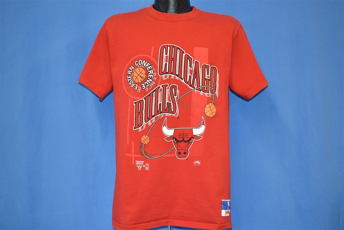90s Chicago Bulls NBA Mascot Basketball t-shirt Medium - The