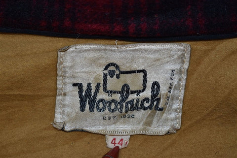 60s Woolrich 503 Wool Plaid Hunting Jacket Extra Large