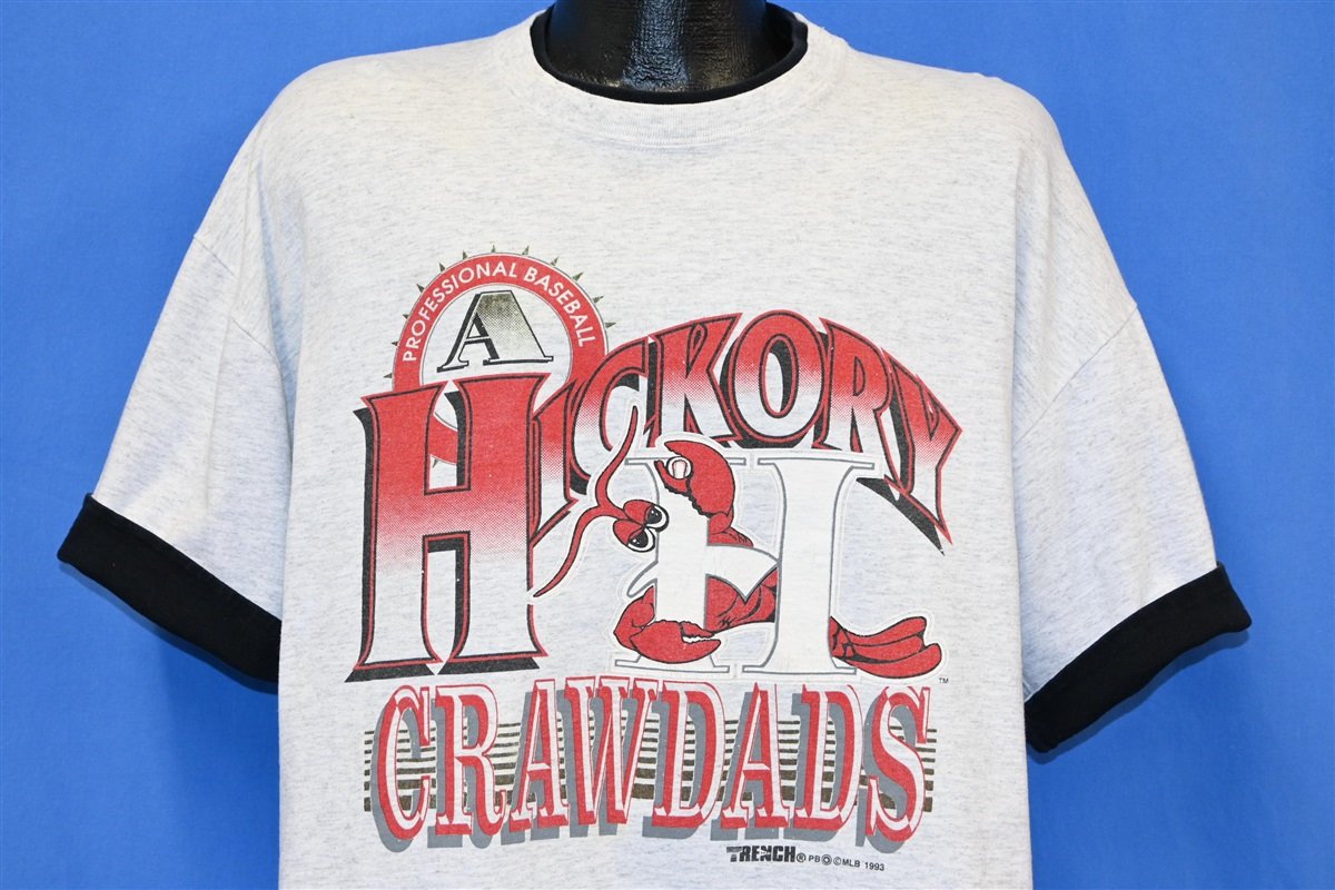 90s Hickory Crawdads Minor League Baseball t-shirt Extra Large - The  Captains Vintage