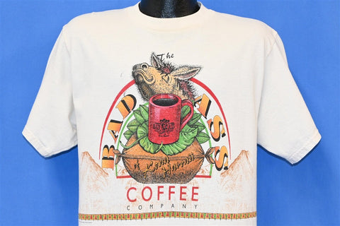 90s Bad Ass Coffee Kona Hawaii Donkey t-shirt Large