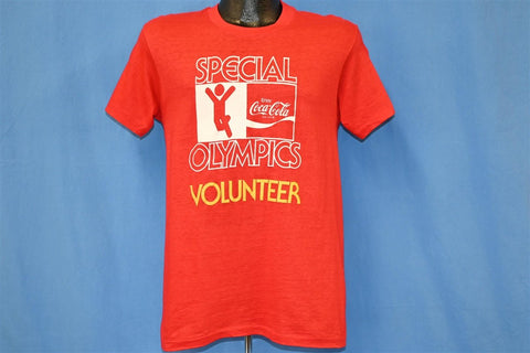 70s Coca Cola Special Olympics t-shirt Small