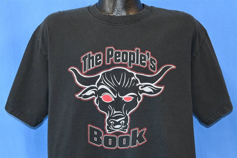 Y2K The Rock The People's Book WWF t-shirt Extra Large