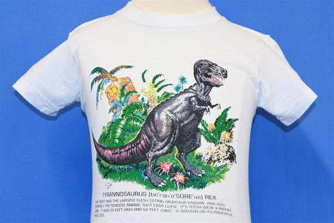 80s Tyrannosaurus Rex T-Rex Dinosaur t-shirt Youth Small