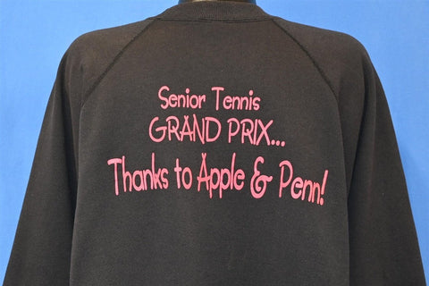90s Apple Computer Grand Prix Tennis Sweatshirt Extra Large