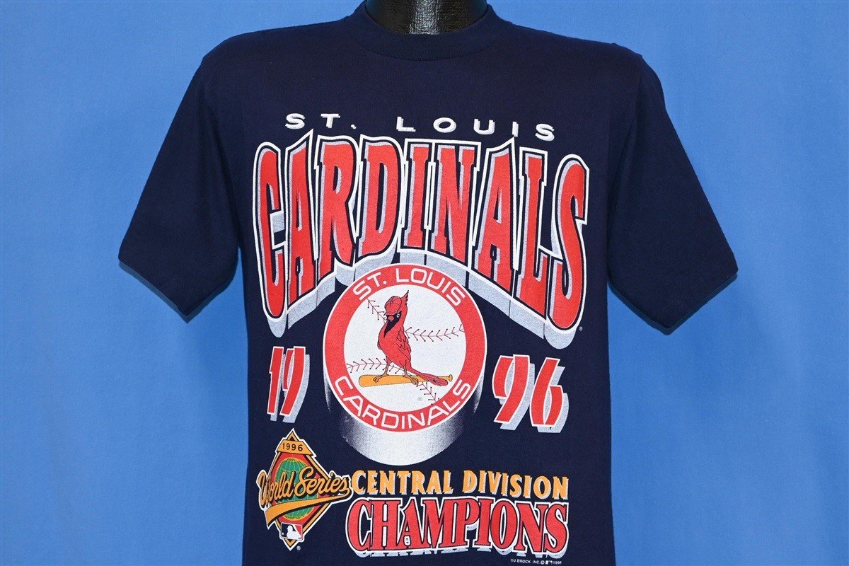 90s St. Louis Cardinals 1996 Division Champions t-shirt Medium